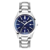 Accurist Everyday Solar 40mm Mens Bracelet Watch Blue