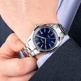 Accurist Everyday Solar 40mm Mens Bracelet Watch Blue