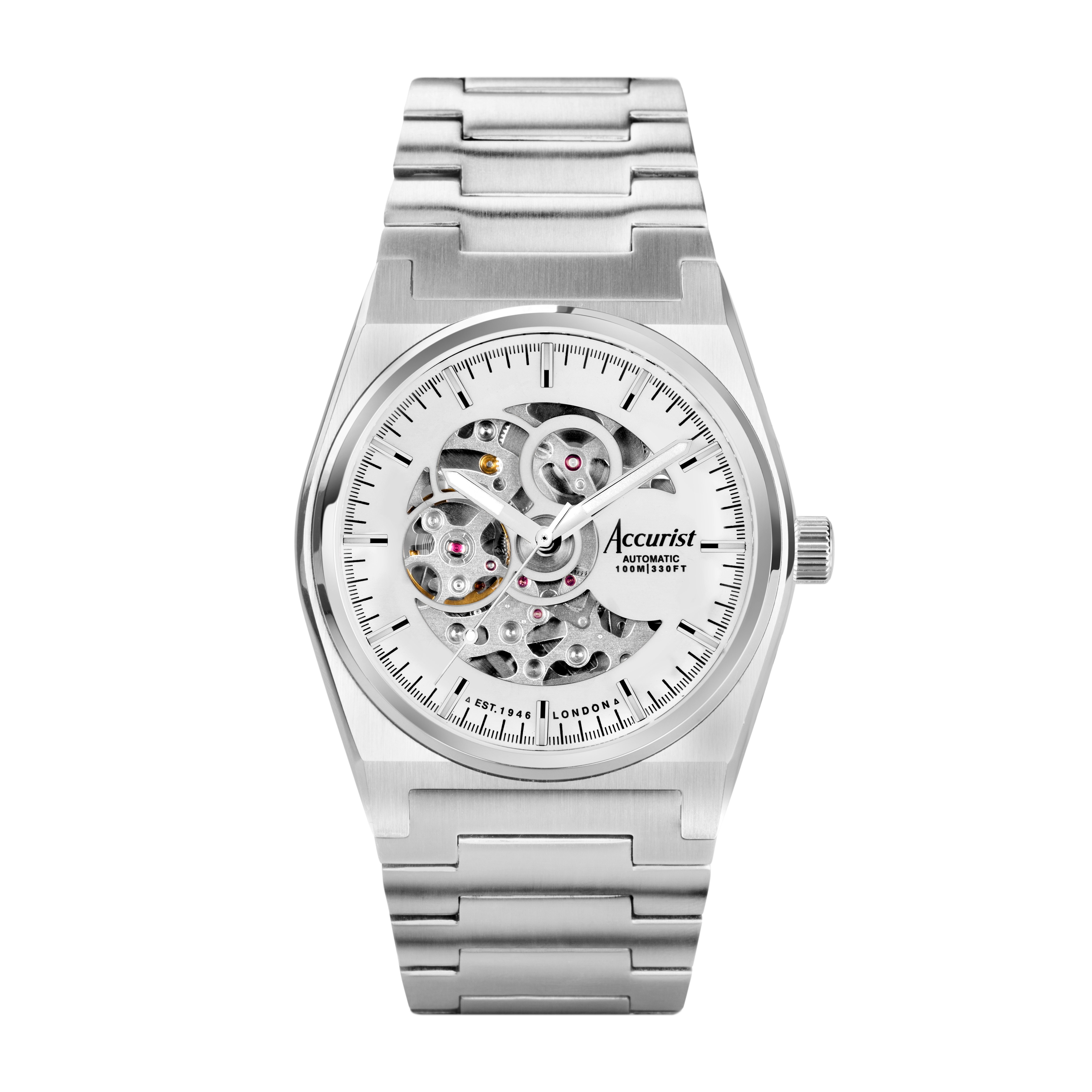 Origin Silver Stainless Steel Automatic 41mm Watch