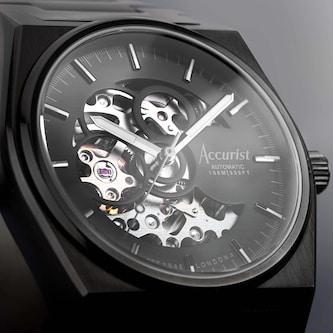 Accurist Origin Black Dial Mens Watch