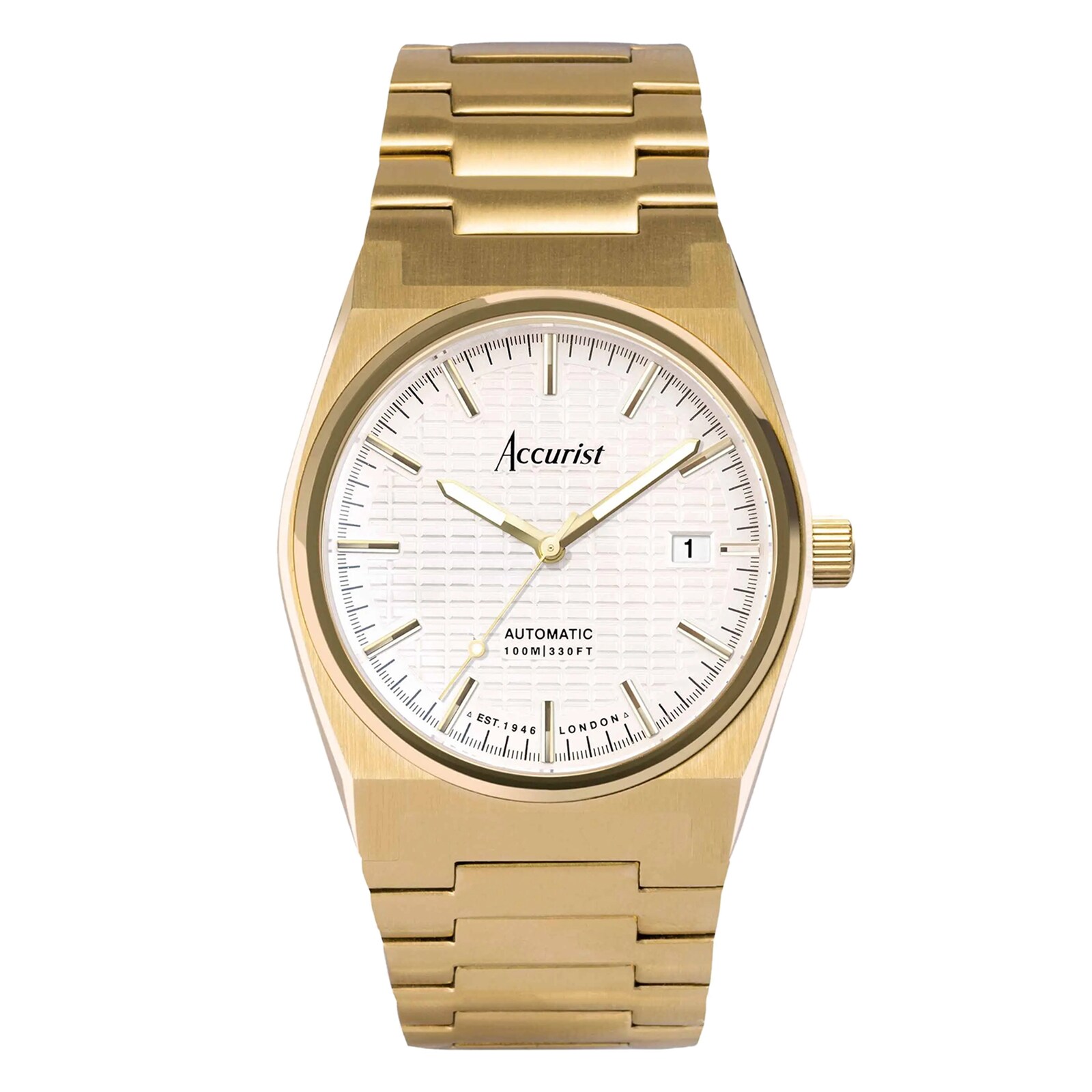 Accurist Origin Bicolour White Dial Mens Watch