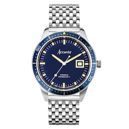 17451155 - Dive Stainless Steel Blue Dial Mens Watch
