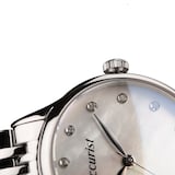 Accurist Dress Diamond 28mm Ladies Bracelet Watch Mother Of Pearl