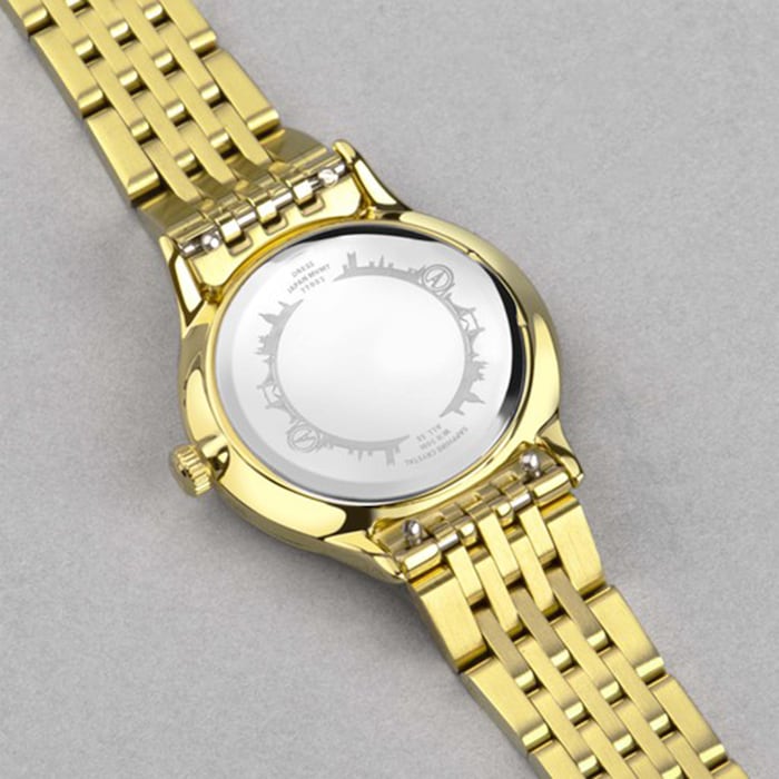 Accurist Dress Diamond 28mm Ladies Bracelet Watch Champagne