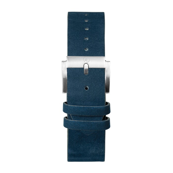 Accurist Dive Blue Leather Strap 42mm Watch