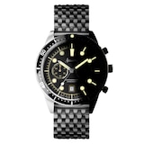 Accurist Dive Stainless Steel Black Dial Mens Watch