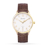 Accurist Classic Brown Leather Strap 37mm Watch