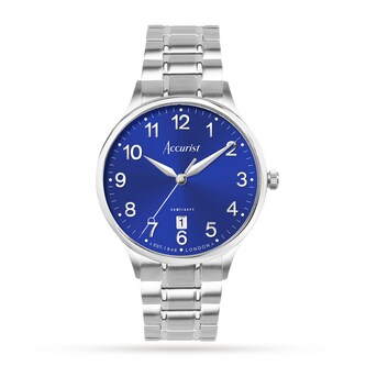 Accurist Classic Stainless Steel Bracelet 37mm Watch Accurist Classic Stainless Steel Bracelet 37mm Watch