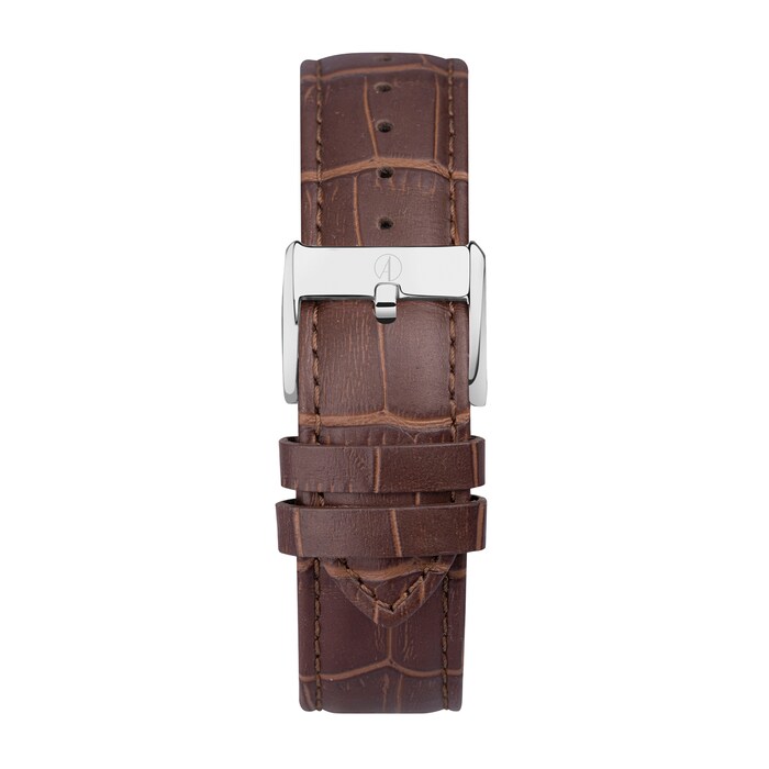 Accurist Classic Brown Leather Strap 37mm Watch