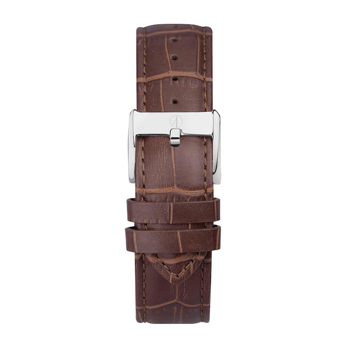 Accurist Classic Brown Leather Strap 37mm Watch