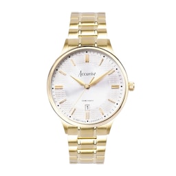 17451218 - Classic Brown Leather White Dial Mens Watch