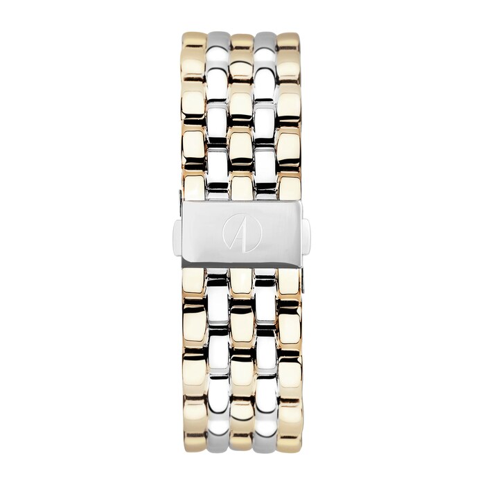 Accurist Rectangle Two Tone Stainless Steel Bracelet 26mm Watch