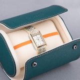 Accurist Rectangle Bicolour White Dial Ladies Watch