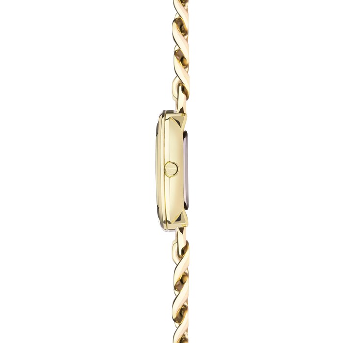 Accurist Jewellery Gold Stainless Steel Chain Bracelet 28mm Watch