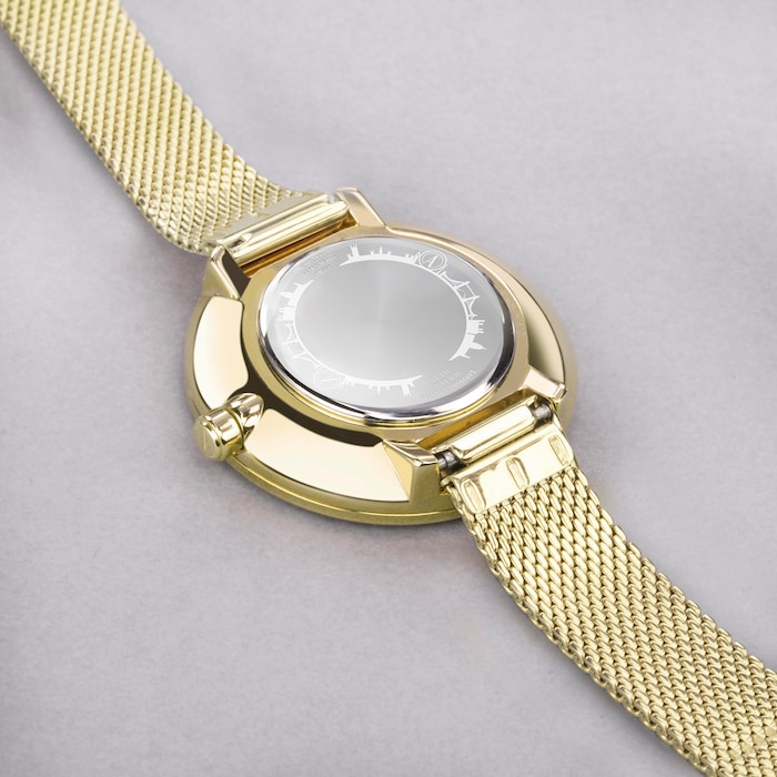 Accurist Jewellery Stainless Steel Mesh Bracelet 28mm Watch