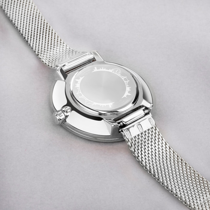 Accurist Jewellery Stainless Steel Mesh Bracelet 28mm Watch