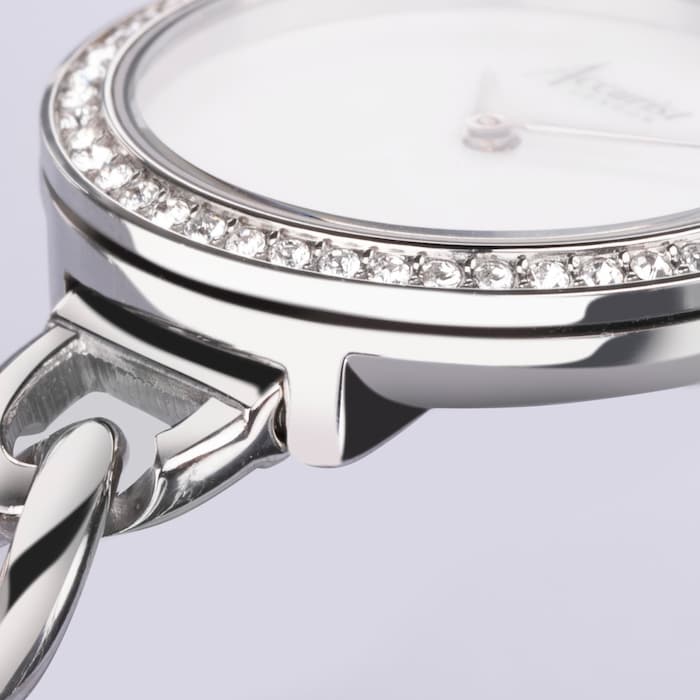 Accurist Jewellery Stainless Steel Chain Bracelet 28mm Watch