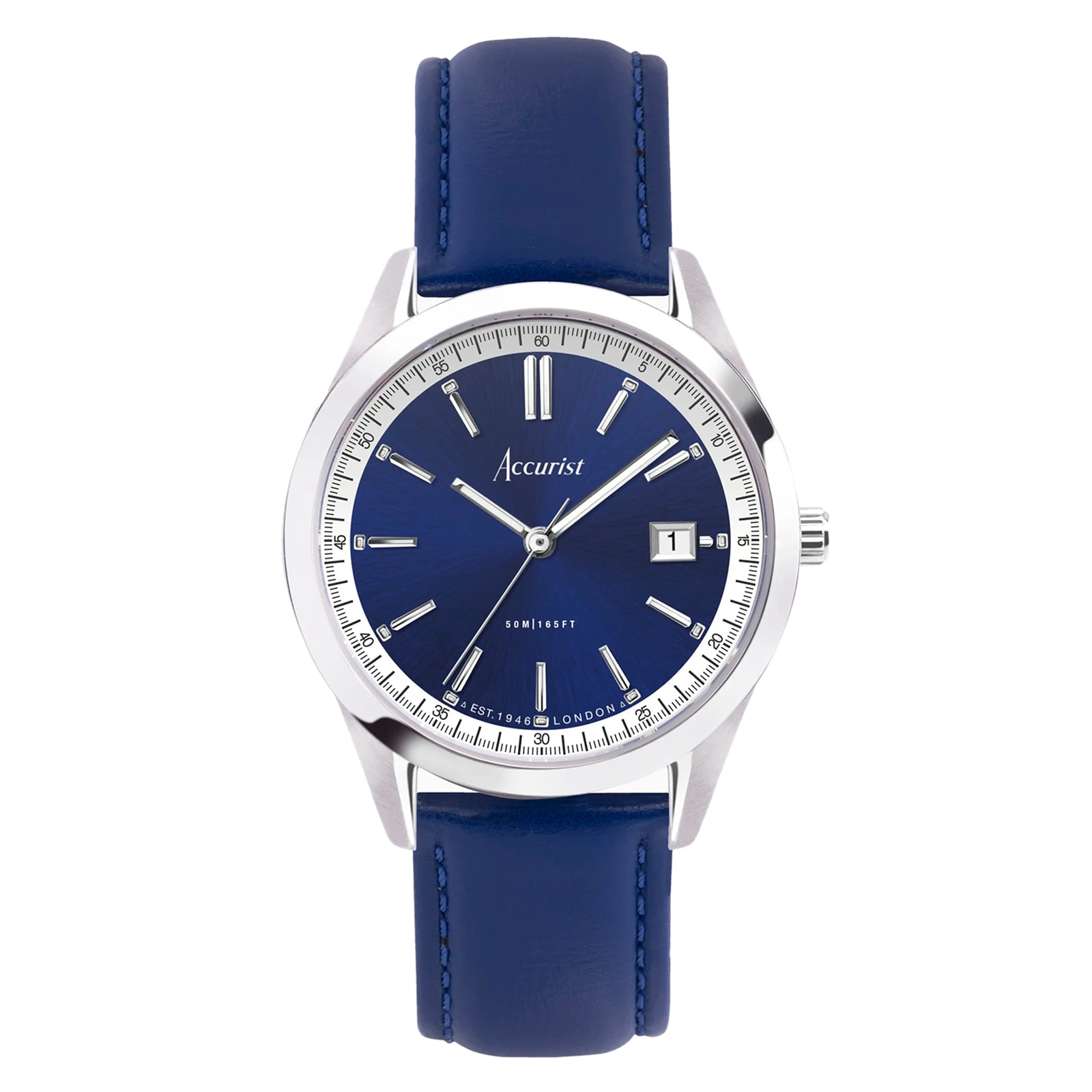 Accurist Everyday Blue Dial Mens Watch
