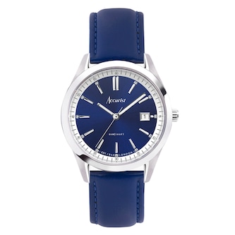 Accurist Everyday Blue Dial Mens Watch