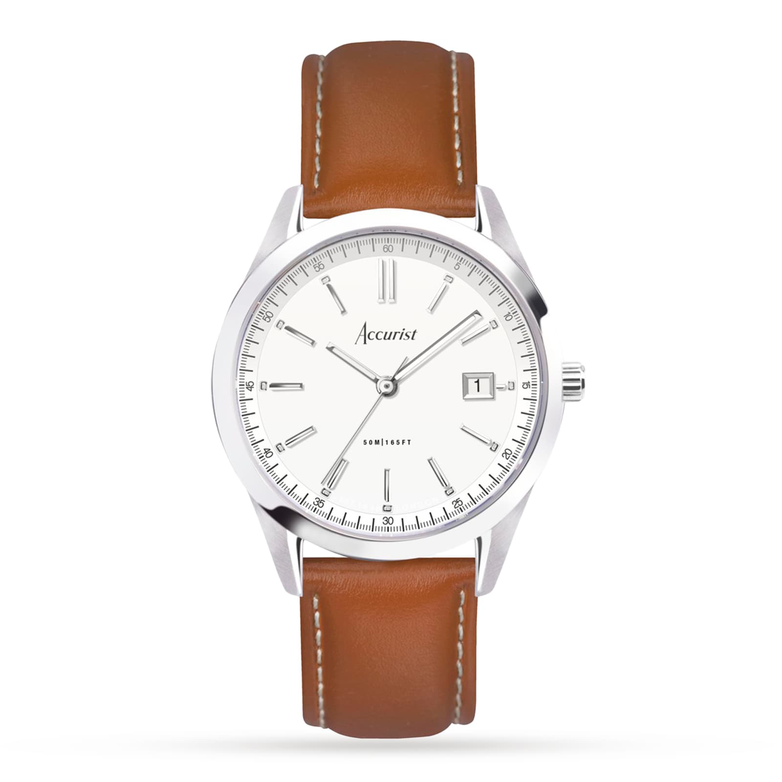 Everyday Brown Leather Strap 40mm Watch