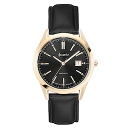 17451246 - Everyday Black Dial Mens Watch