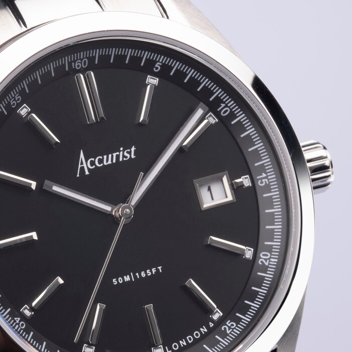 Accurist Everyday Stainless Steel Bracelet 40mm Watch