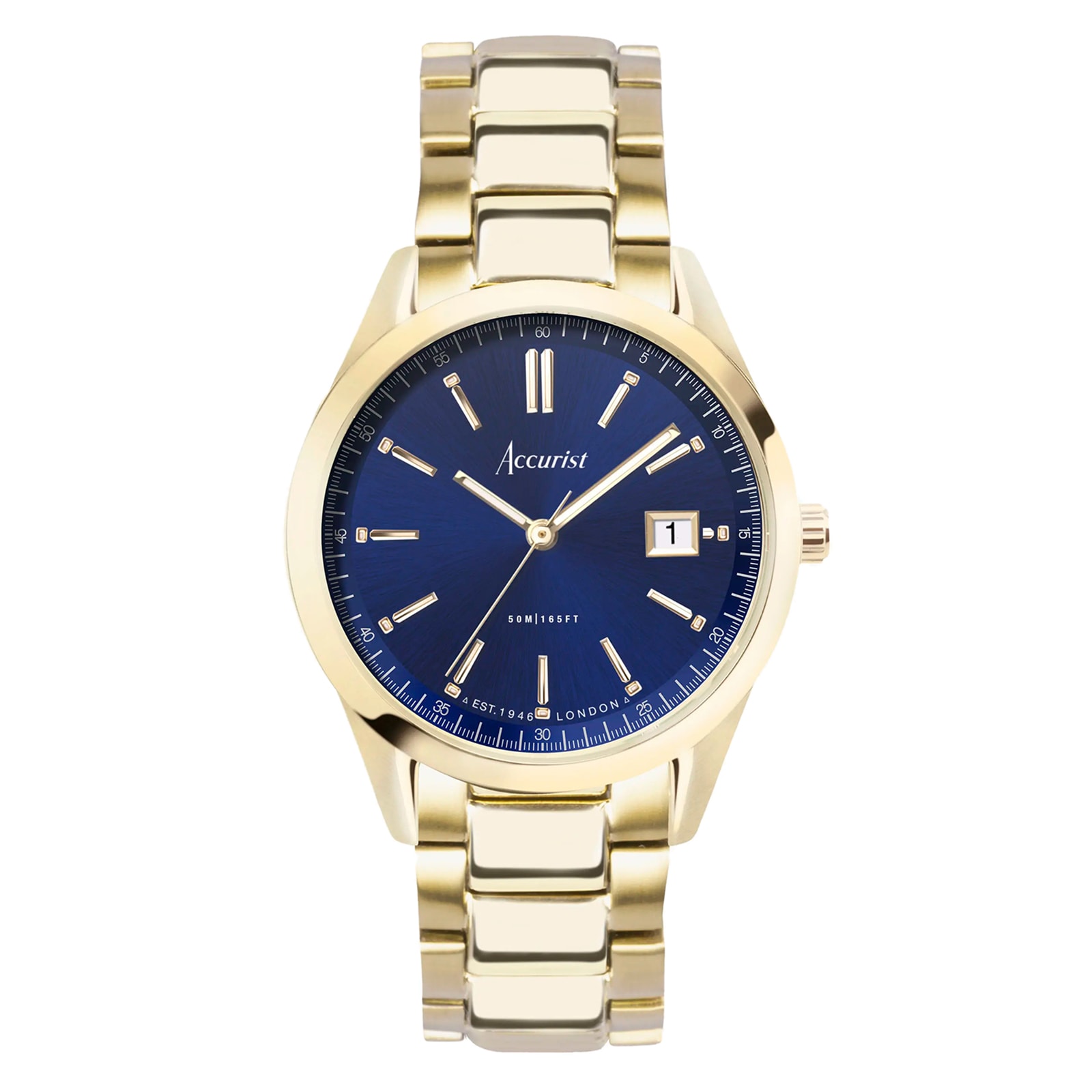 Accurist Everyday Blue Dial Mens Watch