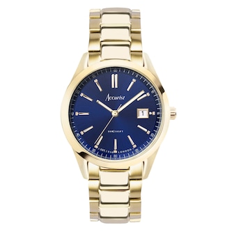 Accurist Everyday Blue Dial Mens Watch