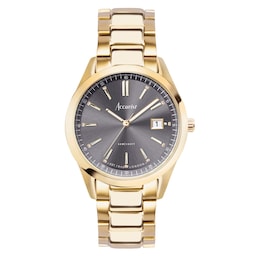 17451253 - Everyday Yellow Gold Grey Dial Unisex Watch