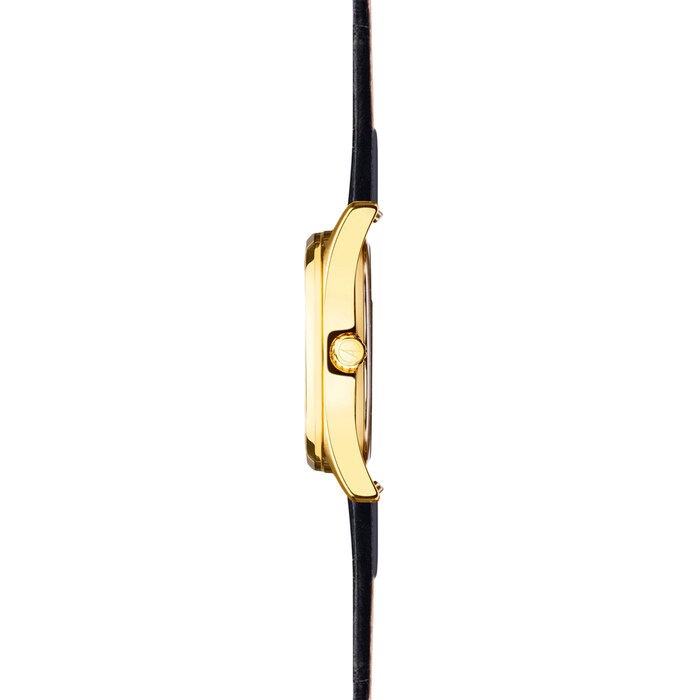 Accurist Everyday Black Leather Strap 30mm Watch