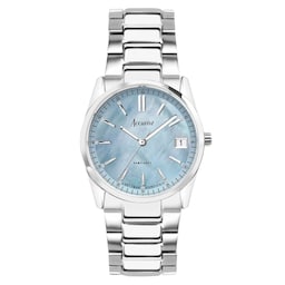 17451256 - Everyday Stainless Steel Mother of Pearl Ladies Watch