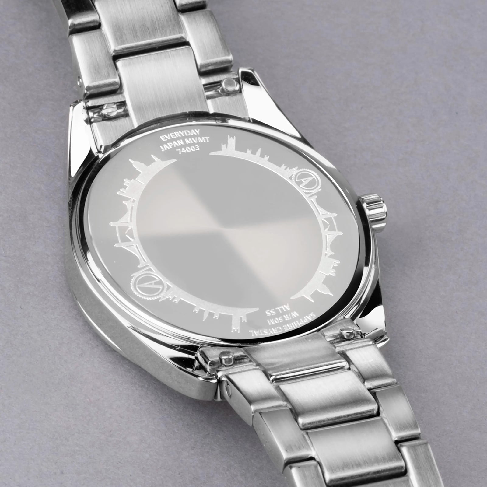 Accurist Everyday Stainless Steel Pink Dial Ladies Watch Accurist Everyday Stainless Steel Pink Dial Ladies Watch