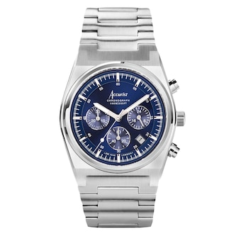 Accurist Origin Chrono Blue Dial Mens Watch