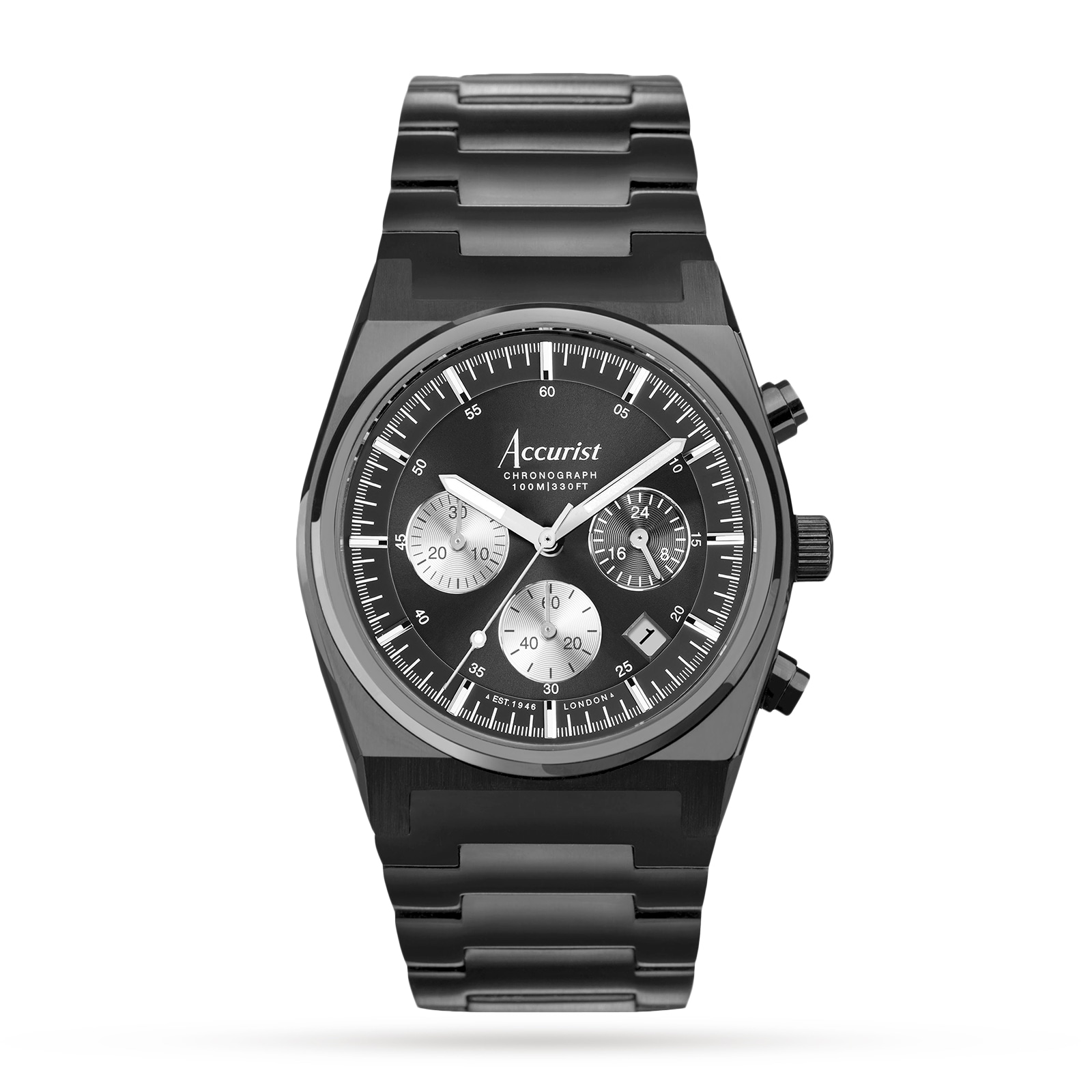 Origin Stainless Steel Bracelet Chronograph 41mm Watch