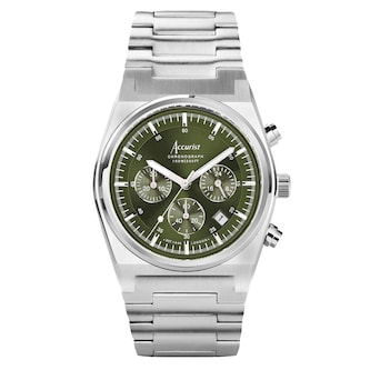 Accurist Origin Chrono Green Dial Mens Watch