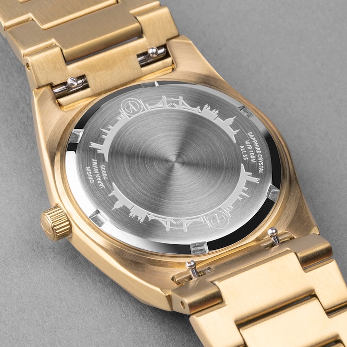 Accurist Origin Gold Stainless Steel Bracelet 41mm Watch