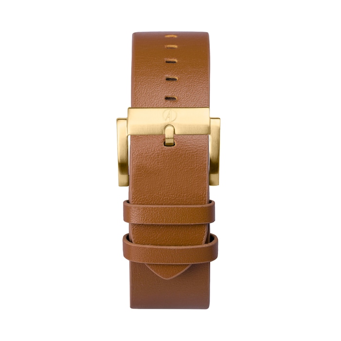 Accurist Origin Brown Leather Strap 41mm Watch