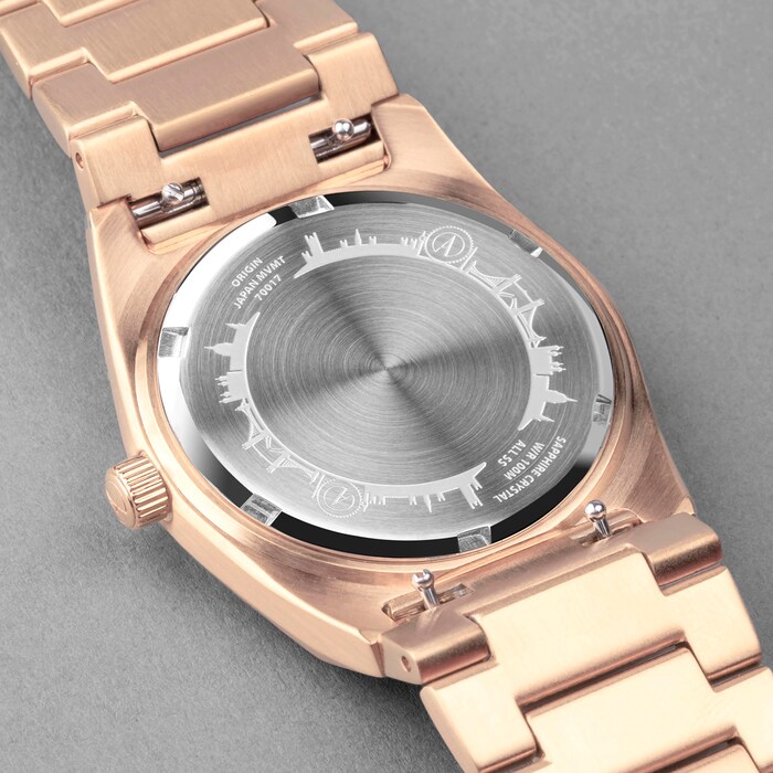 Accurist Origin Rose Gold Stainless Steel Bracelet 34mm Watch