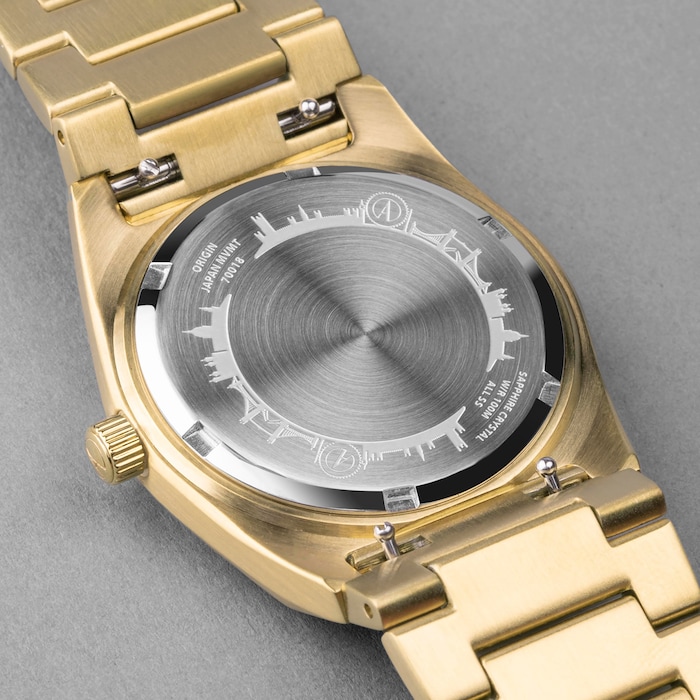 Accurist Origin Gold Stainless Steel Bracelet 34mm Watch