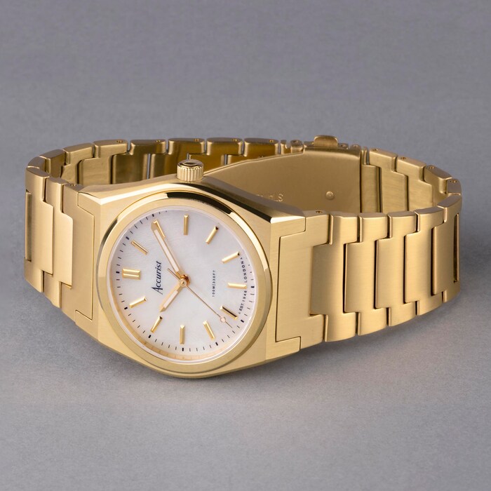 Accurist Origin Gold Stainless Steel Bracelet 34mm Watch