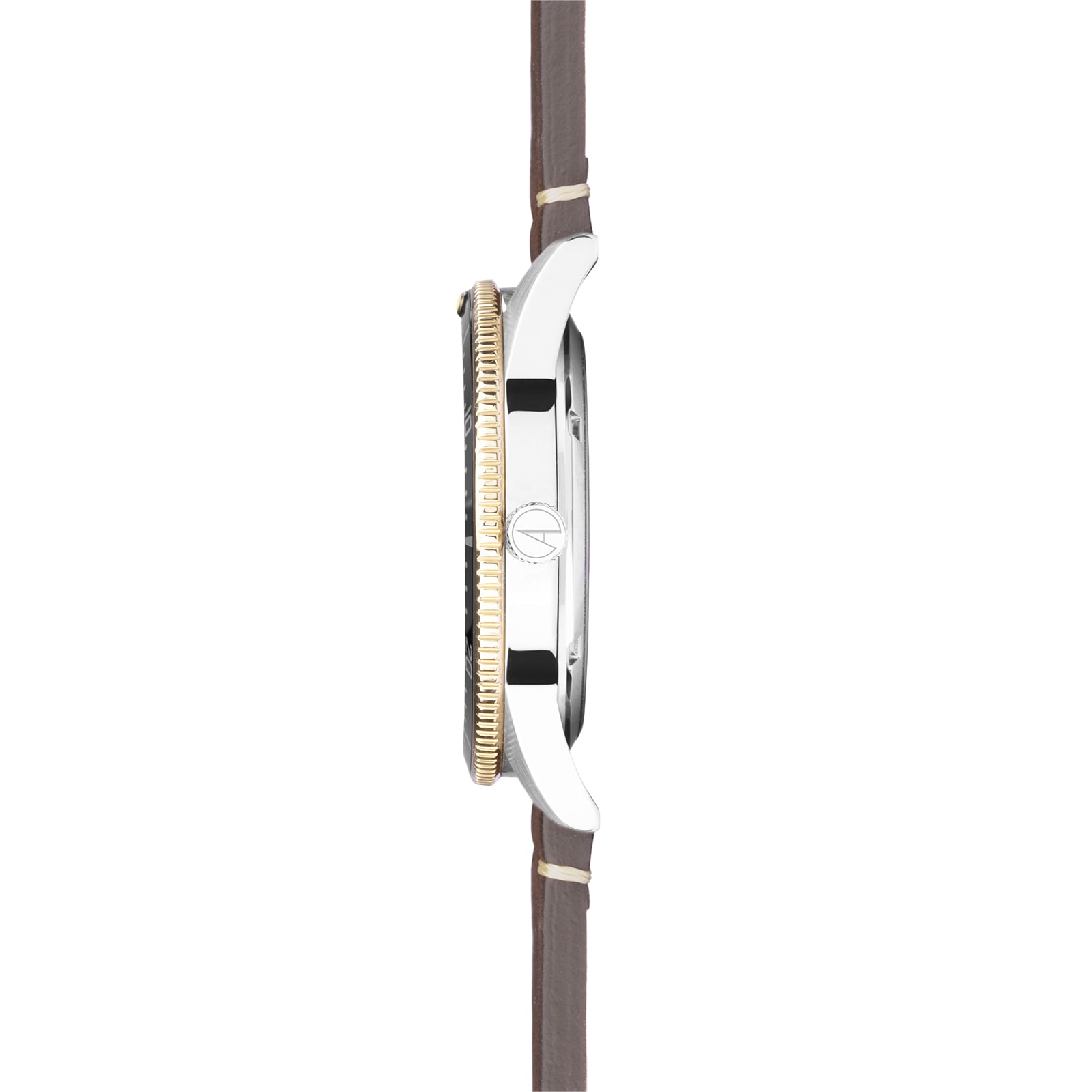 Accurist Dive Brown Leather Strap 42mm Watch 72000 Goldsmiths