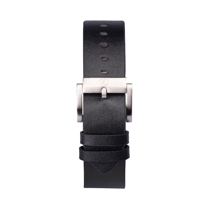 Accurist Dive Black Leather Strap 42mm Watch