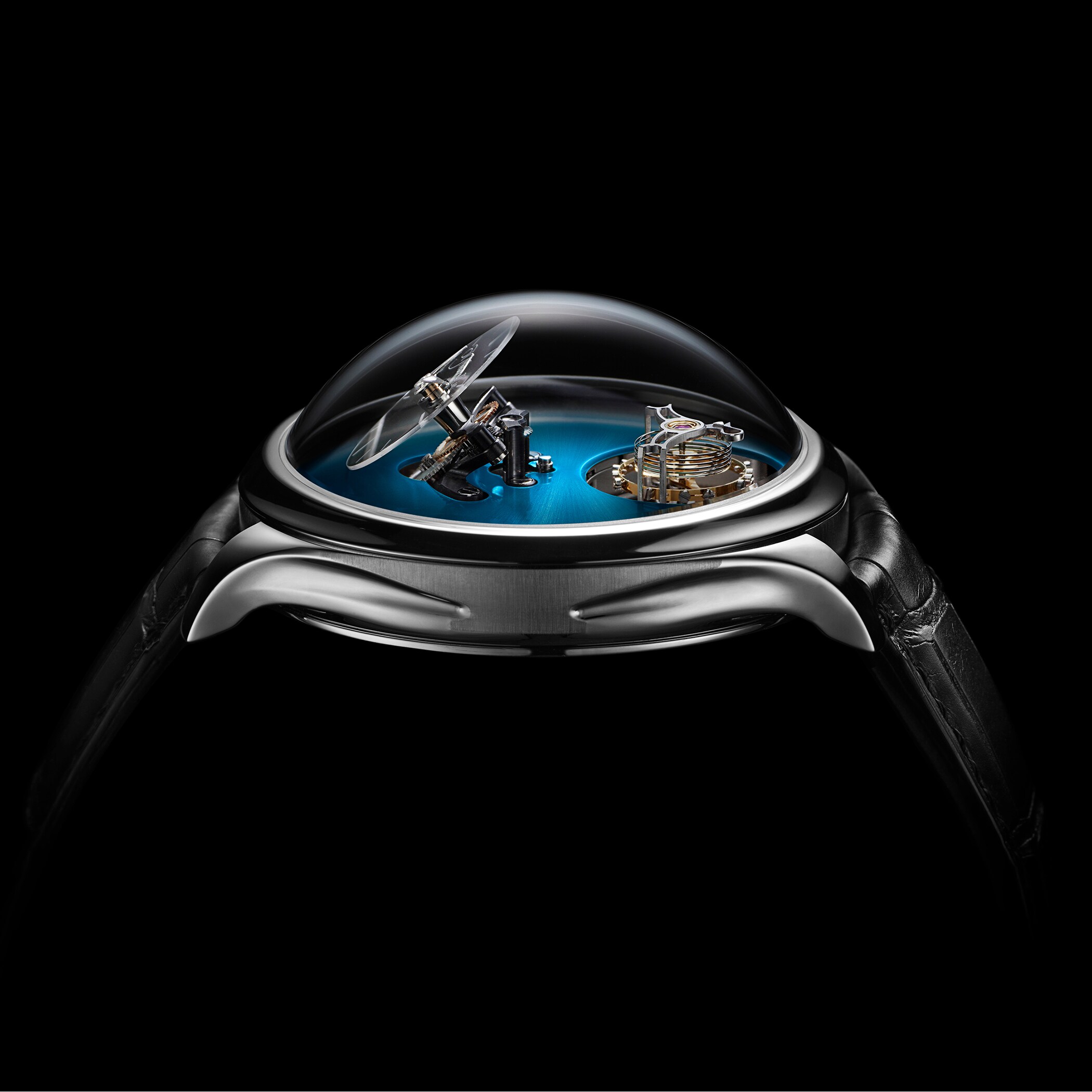 H. Moser & Cie Endeavour Cylindrical Tourbillon Aqua Blue