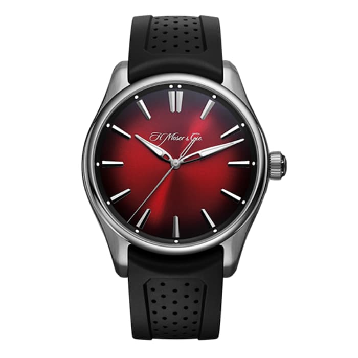 H. Moser & Cie Pioneer Centre Seconds 42.8mm Mens Watch Red