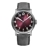 H. Moser & Cie Heritage Dual Time 42mm Mens Watch Red