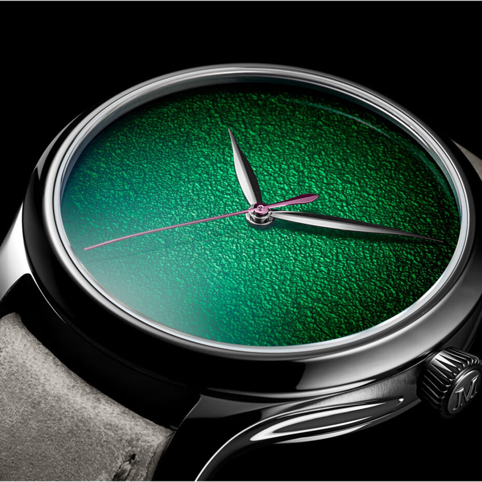H. Moser & Cie Endeavour Centre Seconds Concept Lime Green 40mm Mens Watch Green