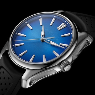 H. Moser & Cie Pioneer Centre Seconds 40mm Mens Watch Blue