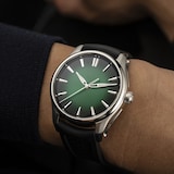 H. Moser & Cie Pioneer Centre Seconds 40mm Mens Watch Green