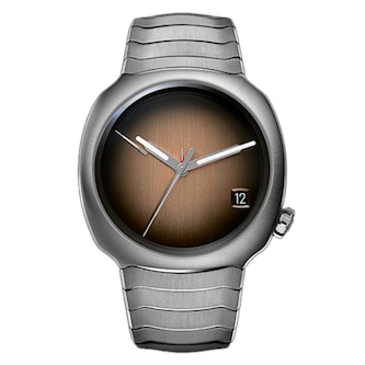 H. Moser & Cie Streamliner Perpetual Calendar 42mm Limited Edition Mens Watch Salmon H. Moser & Cie Streamliner Perpetual Calendar 42mm Limited Edition Mens Watch Salmon