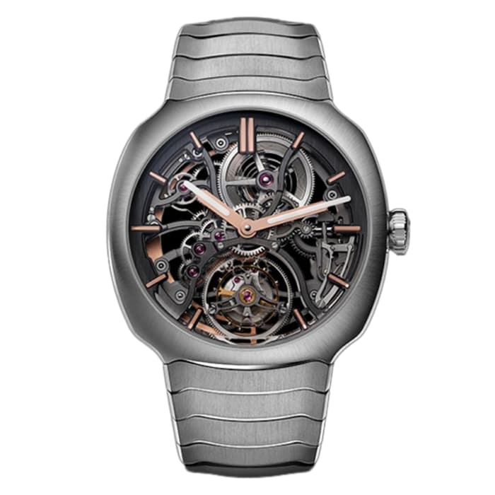 H. Moser & Cie Streamliner Tourbillon 40mm Mens Watch Skeleton